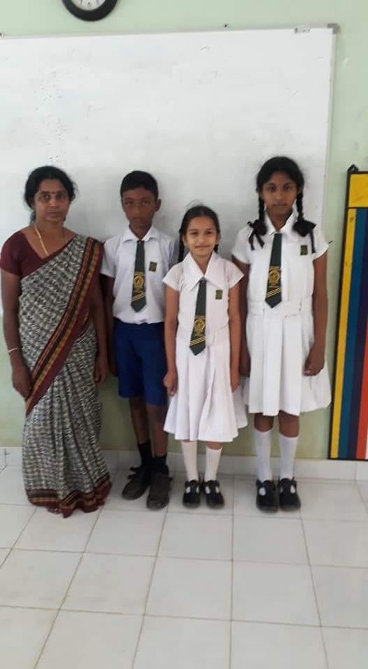 teacher and students